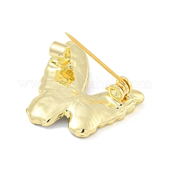 Alloy Enamel Butterfly Brooch&nbsp;LS-JEWB-U006-19G