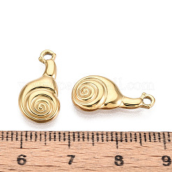 304 Stainless Steel Snail Pendants&nbsp;STAS-T069-03G