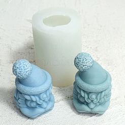 3D Dancing Lion Head DIY Food Grade Silicone Statue Candle Molds&nbsp;PW-WG99762-01