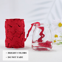 Polyester Wave Lace Trim Ribbon&nbsp;OCOR-XCP0003-07B-02