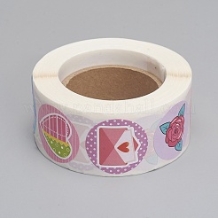 Self-Adhesive Kraft Paper Gift Tag Stickers&nbsp;X1-DIY-G013-A21