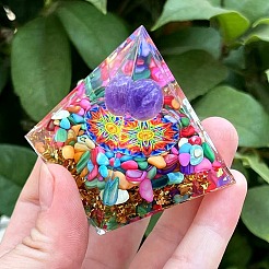 Orgonite Pyramid Resin Energy Generators&nbsp;PW-WGFD72E-01
