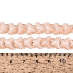 Opaque Glass Beads Strands&nbsp;GLAA-N073-01B