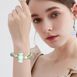 20Pcs 4 Styles Flocky Resin Beads&nbsp;RESI-YW0005-51