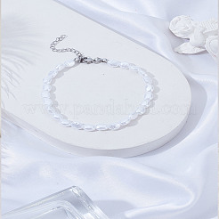 1Pc ABS Plastic Imitation Pearl Beaded Bracelets for Women&nbsp;BJEW-LP0005-03