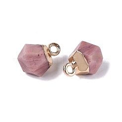 Natural Rhodonite Pendants&nbsp;G-N359-18G-11