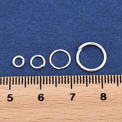 Iron Open Jump Rings&nbsp;IFIN-MSMC007-1S