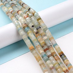 Natural Flower Amazonite Beads Strands&nbsp;X-G-D481-06