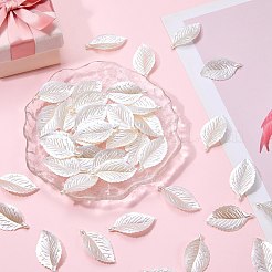 100Pcs Baking Paint ABS Plastic Pendants&nbsp;KY-SZ0001-59