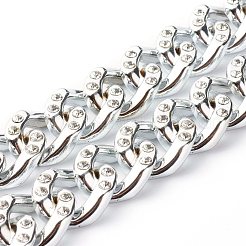 Handmade Curb Chain Bracelet & Necklace Set&nbsp;SJEW-JS01202