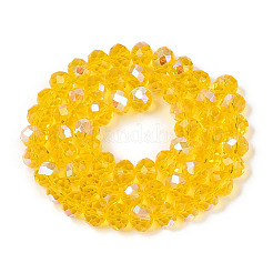 Electroplate Glass Beads Strands&nbsp;EGLA-A034-T10mm-L30