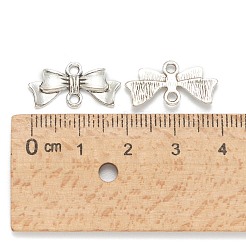 Bowknot Alloy Links connectors&nbsp;EA11930Y-NF