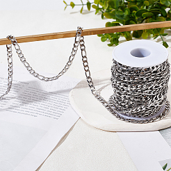 DIY Stainless Steel Figaro Chains Necklace/Bracelets Making Kits&nbsp;DIY-BBC0002-43