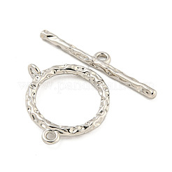 Brass Toggle Clasps&nbsp;KK-A223-12P