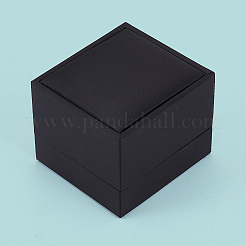 PU Leather Jewelry Single Ring Storage Boxes&nbsp;CON-WH20010-02D