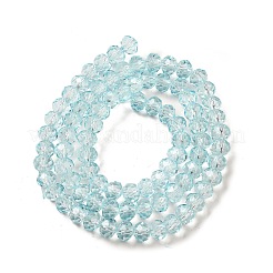 Transparent Baking Paint Glass Beads Strands&nbsp;DGLA-A034-T6mm-D06