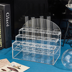 Acrylic Test Tube Holders&nbsp;AJEW-WH0752-490A