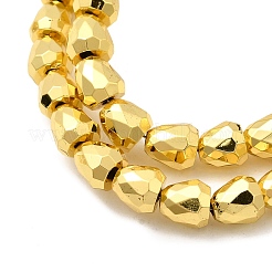 Electroplate Glass Beads Strands&nbsp;EGLA-F166-08
