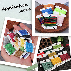 120Pcs 4 Colors Plastic Thread Winding Boards&nbsp;TOOL-CY0001-02