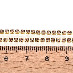 Iron Rhinestone Cup Chains&nbsp;CH-T006-02A-03