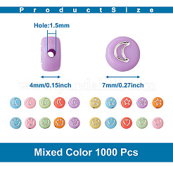 Opaque Acrylic Beads&nbsp;MACR-CW0001-06