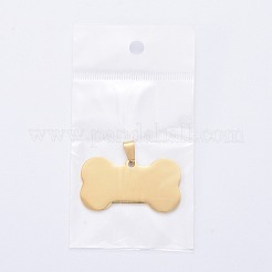 Ion Plating(IP) 304 Stainless Steel Pendants&nbsp;STAS-I140-07B-G