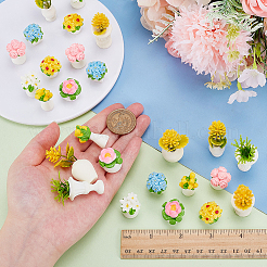 5 Styles Resin Plant Mini Model&nbsp;RESI-AR0001-54