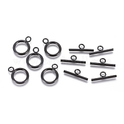 304 Stainless Steel Toggle Clasps&nbsp;STAS-G130-39B
