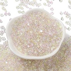 AB Color Plated Glass Seed Beads&nbsp;SEED-L011-06B-02