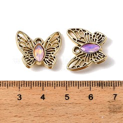 UV Plating Alloy Glass Pendants&nbsp;FIND-K032-31G