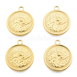 Ion Plating(IP) 201 Stainless Steel Pendants&nbsp;LS-STAS-N098-248LG