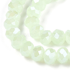Electroplate Glass Beads Strands&nbsp;EGLA-A044-J3mm-A01