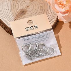 SHEGRACE Brass Hoop Earrings Findings&nbsp;XGR0151P-89P