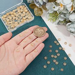 200Pcs 316 Stainless Steel Bead Caps&nbsp;STAS-UN0059-30