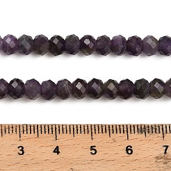 Natural Amethyst Beads Strands&nbsp;G-G278-A02-4x6mm