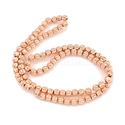 Electroplated Synthetic Non-magnetic Hematite Beads Strands&nbsp;G-C136-D01-02