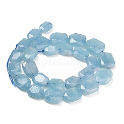 Natural Aquamarine Graduated  Beads Strands&nbsp;G-B178-H01-01