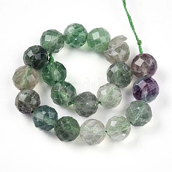 Natural Fluorite Beads Strands&nbsp;G-T140-19C