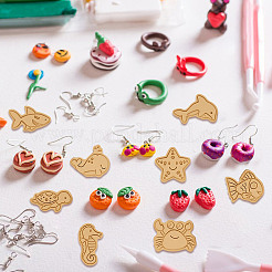 8Pcs 8 Styles PP Plastic Cookie Cutters&nbsp;DIY-WH0683-68A