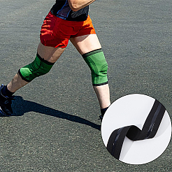 Imitation Nylon Flat Elastic Non-slip Band&nbsp;OCOR-WH0089-02B-01