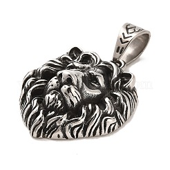 304 Stainless Steel Pendants&nbsp;STAS-M334-05AS