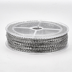 Tarnish Resistant 304 Stainless Steel Cross Chains&nbsp;CHS-S005-03