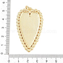 Brass with Natural White Shell Pendants&nbsp;KK-C162-005B-G