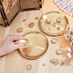 15Pcs 5 Styles Mini Brass Incense Holder&nbsp;AJEW-OC0015-98