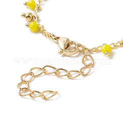 Glass Bead Charms Bracelet Making&nbsp;AJEW-JB01150-15