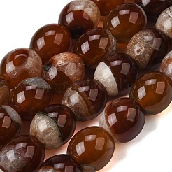 Natural Agate Beads Strands&nbsp;G-F820-J01-01