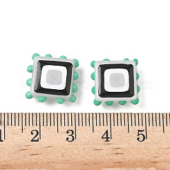Baking Paint Glass Enamel Beads&nbsp;LAMP-S079-14C