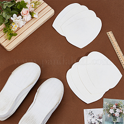 4 Pairs Fiber Non-Slip Shoes Pads&nbsp;AJEW-OC0015-04
