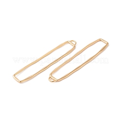 Brass Open Back Bezel Big Pendants&nbsp;X-KK-O144-29G