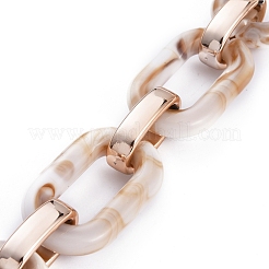 Handmade Acrylic Cable Chains&nbsp;AJEW-JB00634-03